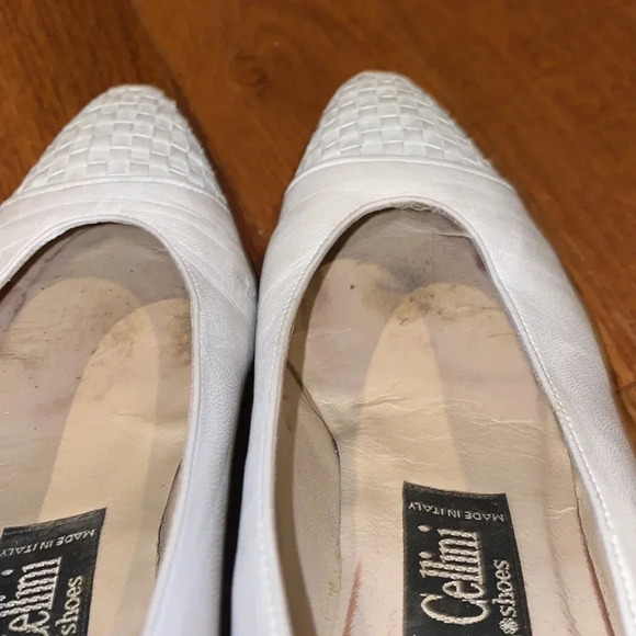 Alberta Cellini Vintage Kitten heels shoes Sz 5.5 - Picture 6 of 11